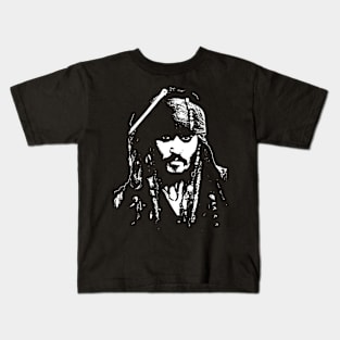 jack sparrow Kids T-Shirt